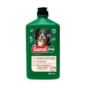 Shampoo Condicionador Sanol Dog Citrus Cães Grande Porte - 500ml